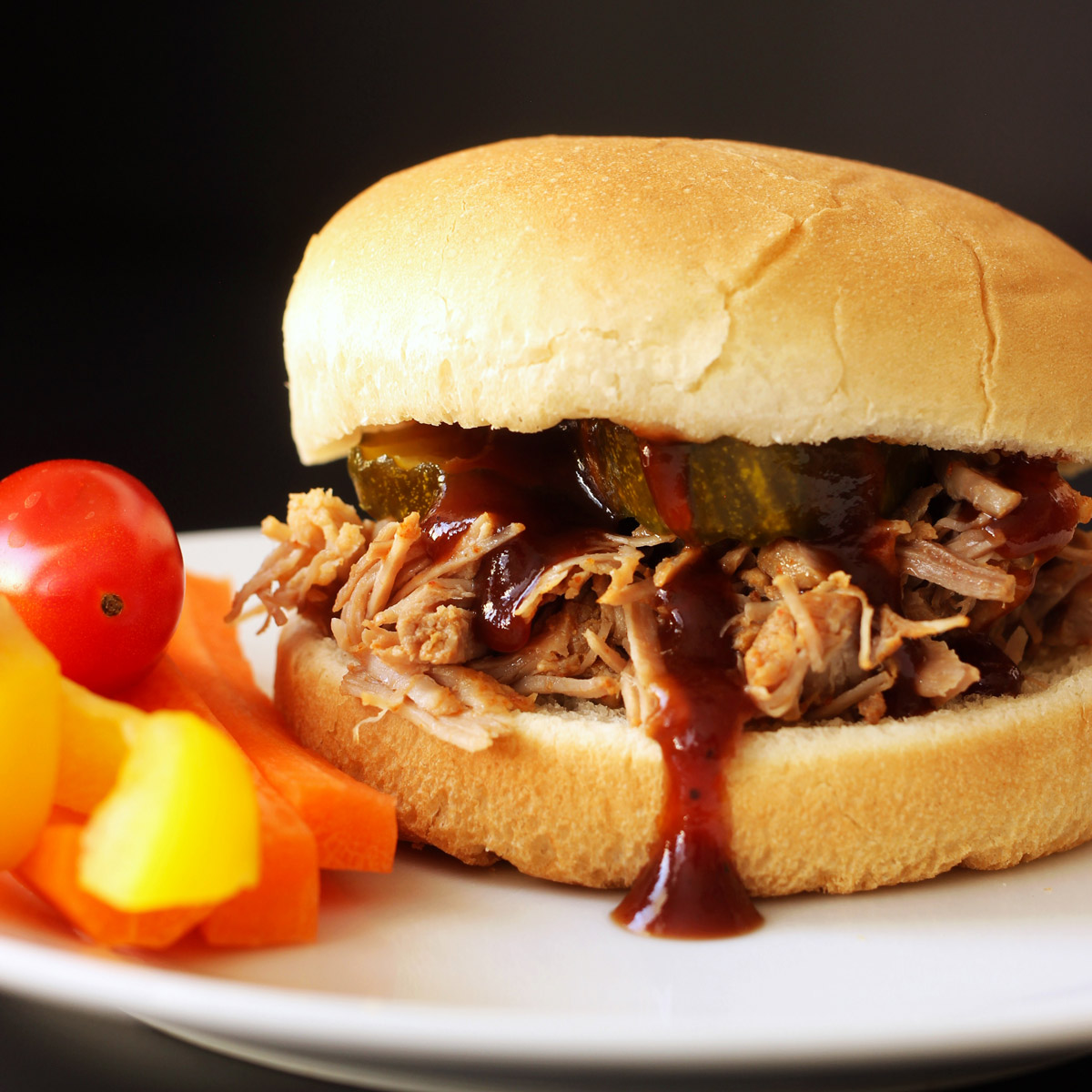 instant pot BBQ pork sandwich